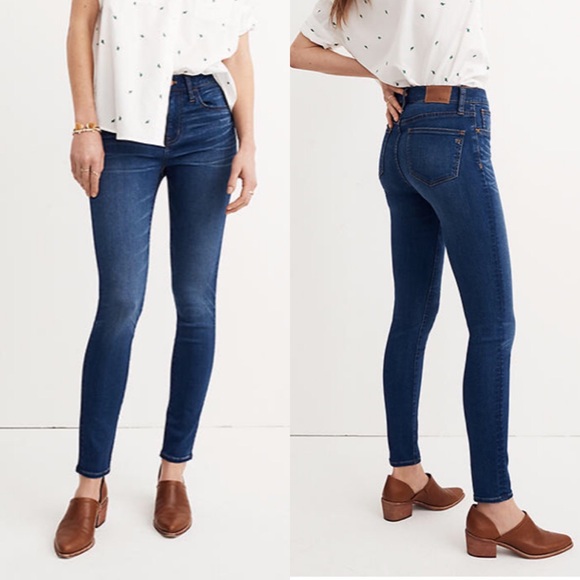 Madewell Denim - Madewell Roadtripper High Rise Skinny Jeans: Orson